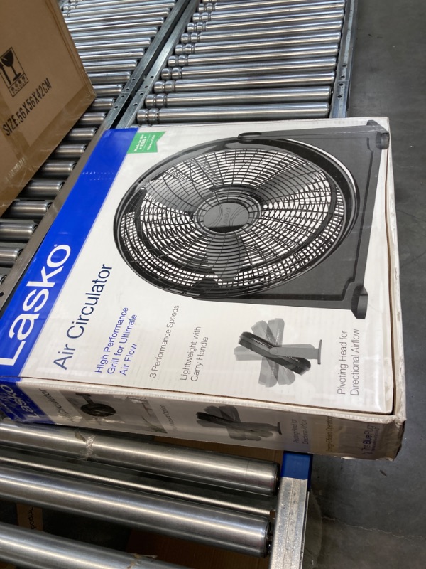 Photo 3 of 20 in. 3-Speed Air Circulator Floor Fan