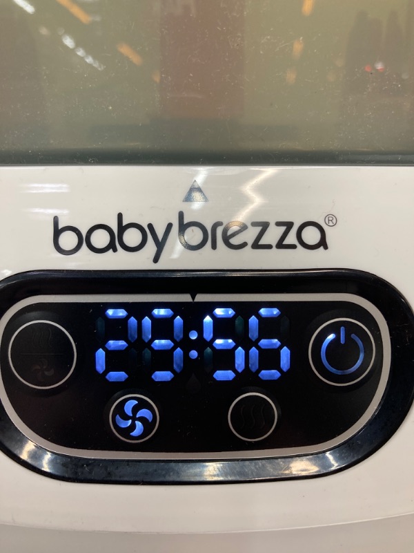 Photo 2 of Baby Brezza Bottle Sterilizer and Dryer Advanced – Electric Steam Sterilization Machine Universal Sterilizing for All Bottles: Plastic + Glass Pacifiers Breast Pump Parts - HEPA Filtration