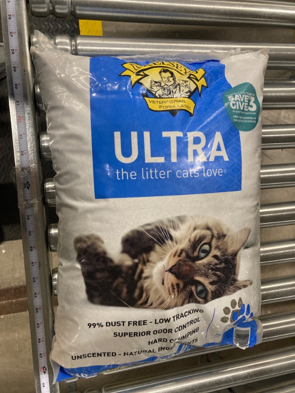 Photo 2 of Dr. Elsey's Premium Clumping Cat Litter Ultra Uncented | 99.9% Dust-Free, Low Tracking, Hard Clumping, Superior Odor Control & Natural Ingredients, 40 Pound (Pack of 1)