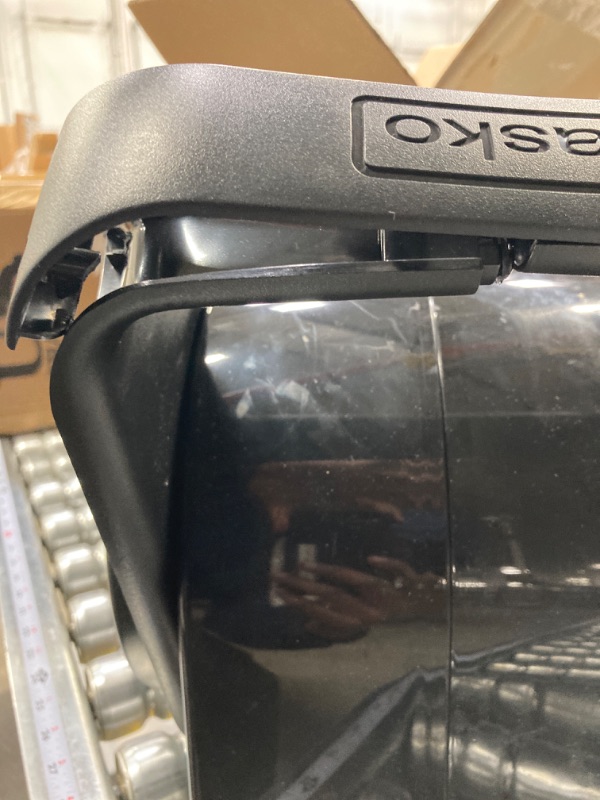 Photo 3 of Lasko U12104 High Velocity Pro Pivoting Utility Fan for Cooling, Ventilating, Exhausting and Drying at Home, Job Site and Work Shop, Black 12104 12.2 x 9.6 x 12.3 inches