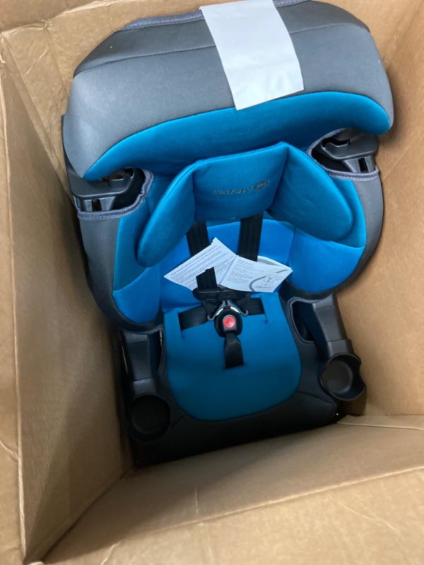 Photo 2 of Safety 1st Grand 2-in-1 Booster Car Seat, Forward-Facing with Harness, 30-65 pounds and Belt-Positioning Booster, 40-120 pounds, Capri Teal