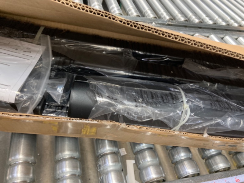 Photo 1 of ZINUS Van 16 Inch Metal Platform Bed Frame / Steel Slat Support / No Box Spring Needed / Easy Assembly,Black, Queen 16 Inch Queen