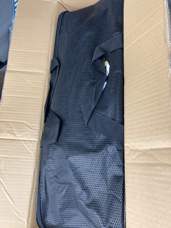 Photo 1 of TINRAIYANG Black Car Seat Covers Full Set, Breathable Leather Automotive Front and Rear Seat Covers & Headrest, Universal Automotive Vehicle Seat Cover for Most Sedan SUV Pick-up Trucks Front Pair and Rear Black
