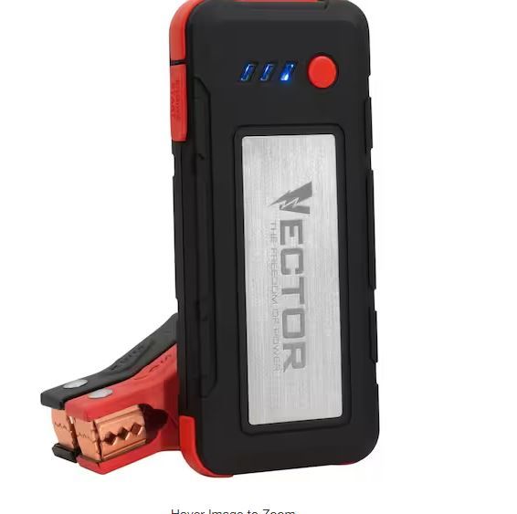 Photo 1 of 1200 Peak Amp Jump Starter, Dual USB, Rechargeable