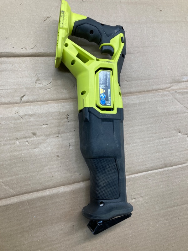 Photo 2 of RYOBI ONE+ HP 18V Brushless Cordless Reciprocating Saw (Tool Only)