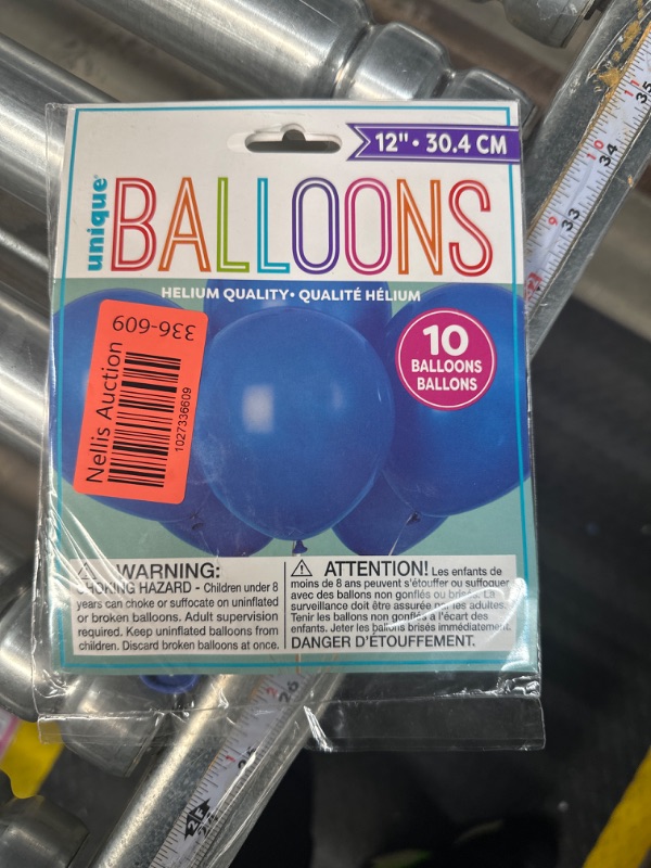 Photo 2 of ROYAL BLUE Latex Balloons, 12" (10-Pack) - Premium-Quality & Vibrant Party Decorations, Perfect for Any Celebration