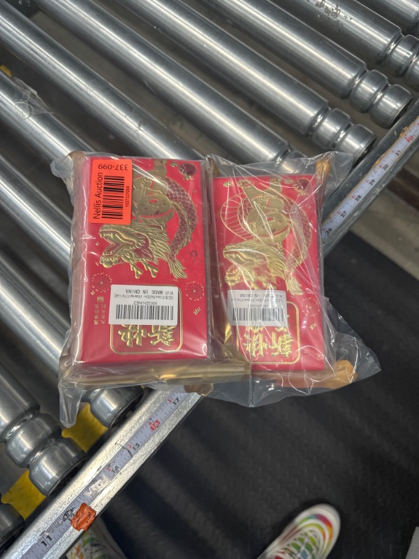 Photo 1 of Chinese Red Envelopes Lucky Money Envelopes 2024 Chinese New Year Dragon Year Envelope Large (6 Patterns 72 Pcs) Gold Chinese 04 72pcs Large 3 PACK