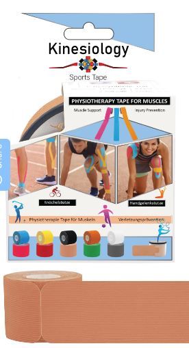 Photo 1 of Beige Kinesiology Tape Sports Athletic Tape 2 Pack 