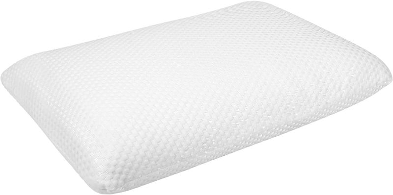 Photo 1 of Bed Pillows for Sleeping Standard Size, Sleep Pillows for Side and Back Sleepers, Shredded Memory Foam Pillow for Sleeping, Neck Pillows for Pain Relief Sleeping with Washable Pillowcase