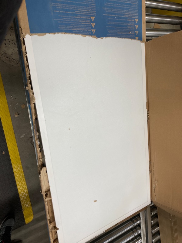 Photo 1 of Metalux 2x4 LED Light Fixture 4500 Lumens LED Flat Panel Light 5000K LED Panel Ceiling Light White 2X4 White