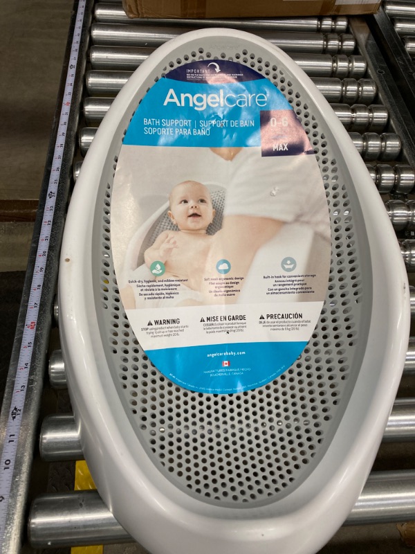 Photo 2 of Angelcare Baby Bath Support (Grey) | Ideal for Babies Less Than 6 Months Old