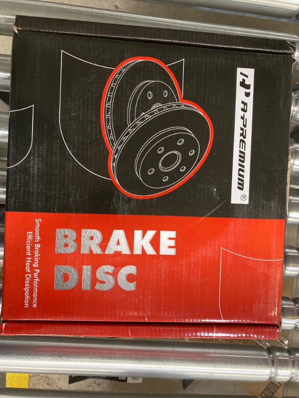 Photo 4 of A-Premium Rear Brake  Set Compatible with Toyota Corolla 2003-2008 Celica 2000-2005 Prius 2004-2008 6-PC Set