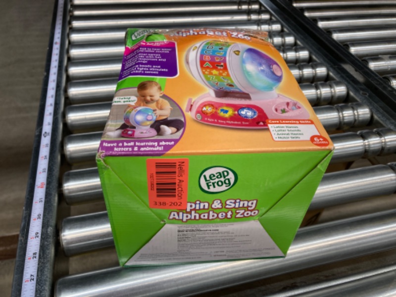 Photo 3 of LeapFrog Spin and Sing Alphabet Zoo Amazon Exclusive, Pink Pink Zoo