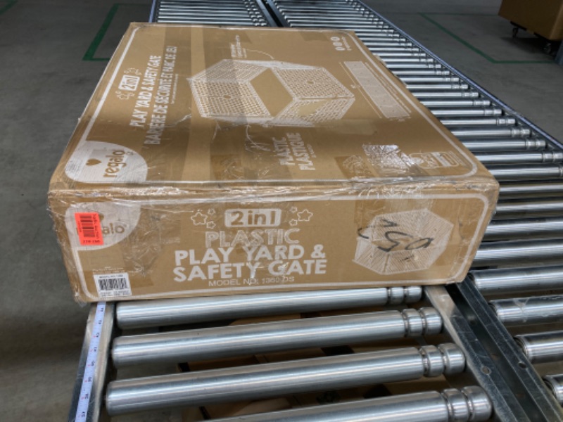 Photo 1 of Regalo Plastic Play Yard & Gate