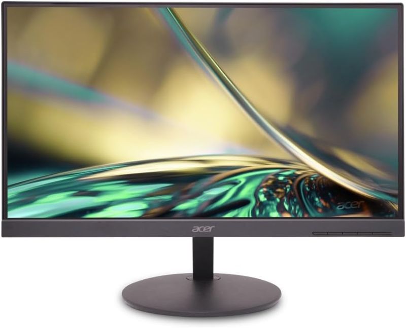 Photo 1 of Acer SB272 EBI 27" Full HD (1920 x 1080) IPS Gaming Office Monitor | Ultra-Thin Stylish Design | 100Hz | 1ms (VRB) | HDMI & VGA Ports Full HD USB Streaming 2MP Webcam