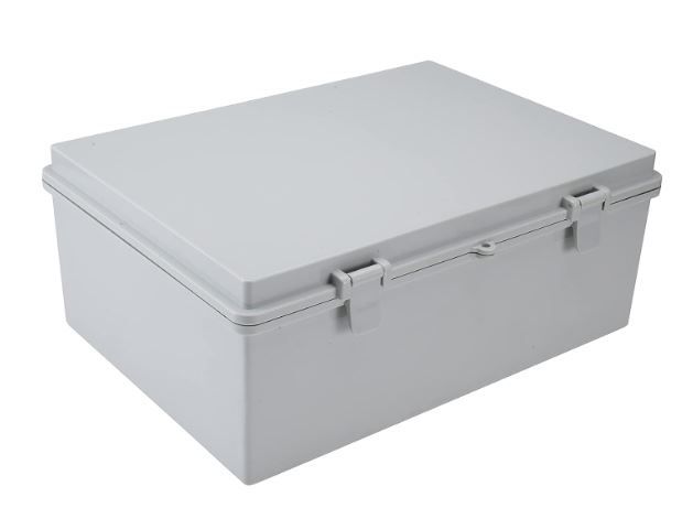 Photo 1 of  ABS Project Box Electrical Enclosure Box Junction Box Electronic Project Case Power Enclosure with Lock Dustproof IP65 Waterproof (15" x 19")