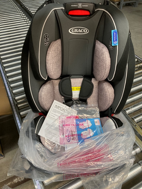 Photo 1 of Graco SlimFit 3 in 1 Baby Car Seat, Slim Car Seat Design Saves Space in Your Back Seat, Rear Facing and Front Facing Car Seat, Highback Booster Car Seat and 10 Position Headrest Heights