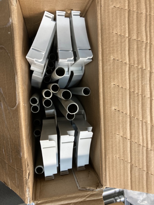 Photo 1 of Whitmor 36 Pair Over-The-Door Rack- Gray Shoe Organizer