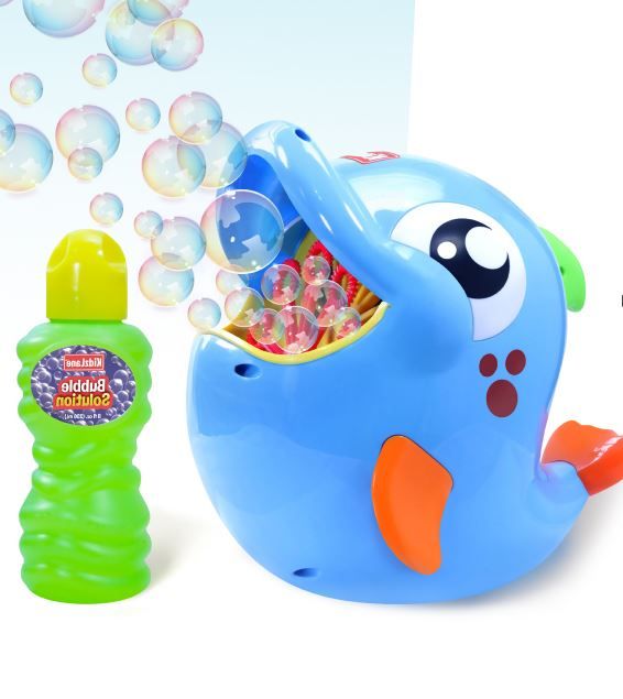 Photo 1 of Kidzlane dolphin Bubble Machine for Kids & Toddlers – Automatic Bubble Maker for Outdoor Toy and Parties – Shark Toy Gift for Toddlers