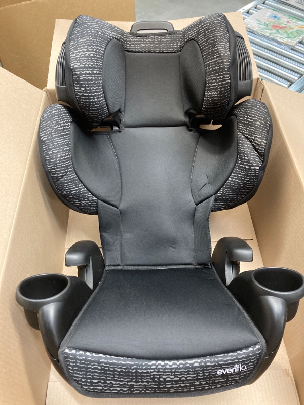 Photo 1 of Evenflo GoTime LX Booster Car Seat (Astro Blue) High Back Astro Blue