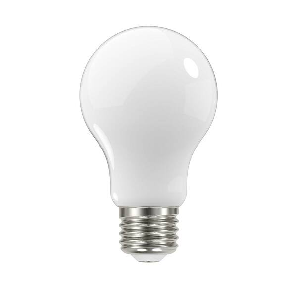 Photo 1 of 40-Watt Equivalent A19 Dimmable Frosted Glass Filament LED Light Bulb Daylight (4-Pack) 2 boxes
