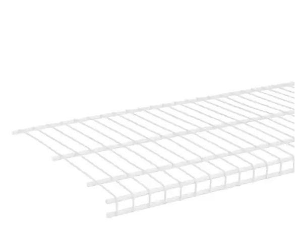 Photo 1 of 8 ft. x 16 in. Regular Duty Wire ShelF