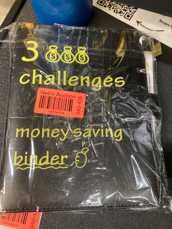 Photo 4 of 100 envelopes Money Saving Challenge,$5050 Money Saving Binder w/Cash envelopes,A5 Envelope Savings Challenge Book,Cash Stuffing Binder w/Numbers Pouches for Women&Budgeting Planner(Black)