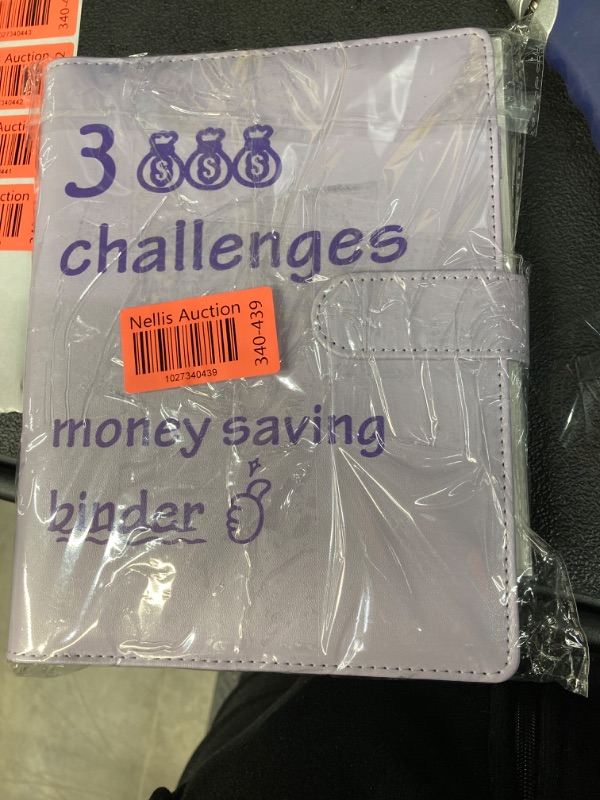 Photo 4 of money saving budget binder with Cash envelopes,100 envelopes money saving challenge book,A5 savings challenges book with envelopes,$5,050 savings binder for women&Budgeting Planner(Purple)