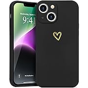 Photo 1 of for iPhone 14 Case Cute Slim Shockproof Phone Case with Wireless Charging Support and Protection, Black
