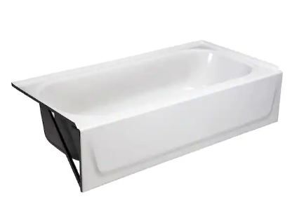 Photo 1 of Bootz Industries
Aloha 60 in. x 30 in. Soaking Bathtub with Left Drain in White