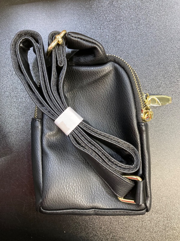 Photo 1 of Small Crossbody Sling Bag Fanny Packs Purses Chest Bag for Women Black