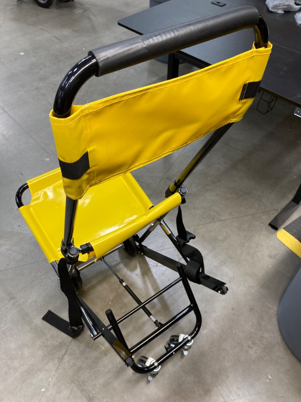 Photo 3 of YHK Manual Lift Stair Chair, Portable Stair Lift, Stair Lifts for Seniors for One-Person Operation of Daily Transfers, Folding Stair Chair That Can Hold Up to 350 lbs.