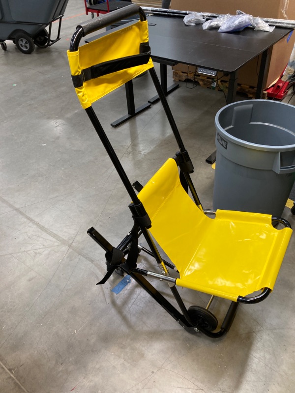 Photo 2 of YHK Manual Lift Stair Chair, Portable Stair Lift, Stair Lifts for Seniors for One-Person Operation of Daily Transfers, Folding Stair Chair That Can Hold Up to 350 lbs.