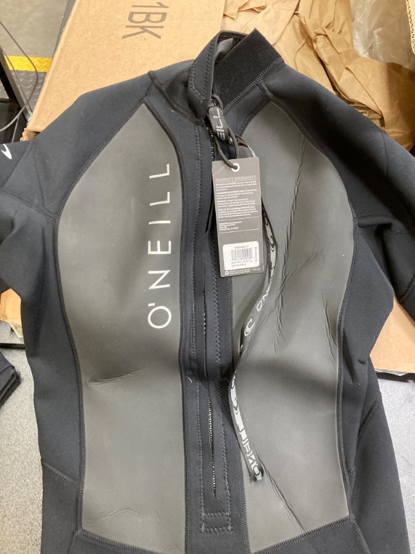 Photo 3 of O'Neill Men's Reactor II 3/2mm Back Zip Full Wetsuit Large Tall Black/Black