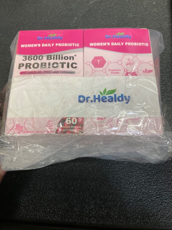 Photo 1 of Dr.Healdy Vaginal Probiotics for Women, 120 Billion CFU Per Serving, 3600 Billion CFU Per Bottle for Digestive, Vaginal, Immune Health, Vegan-120ct, Valentine Day Gifts for Women