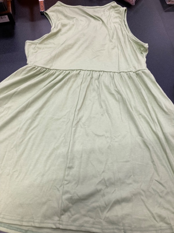 Photo 1 of Summer Casual Tiered Dress Sleeveless with X strap on back, 2XL