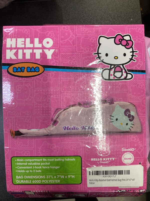 Photo 1 of ****BUNDLE PACK OF 2**** Hello Kitty Baseball Bat/Helmet Bag Pink 31"x7"x9"