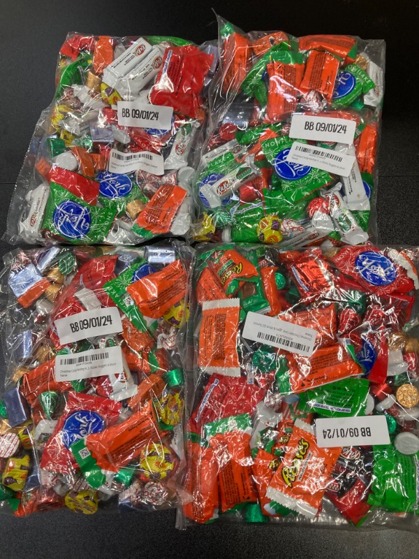 Photo 2 of ****BUNDLE PACK OF 4**** HOLIDAY CANDY EXPIRATION DATE 09/01/24