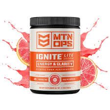 Photo 1 of ***BEST BUY 01/2025*** MTN OPS Ignite Supercharged Energy & Focus Drink Mix, BCAA & Nootropic Blend, Gluten Free & 200mg of Caffeine, 45-Serving Tub, Cucumber Lime