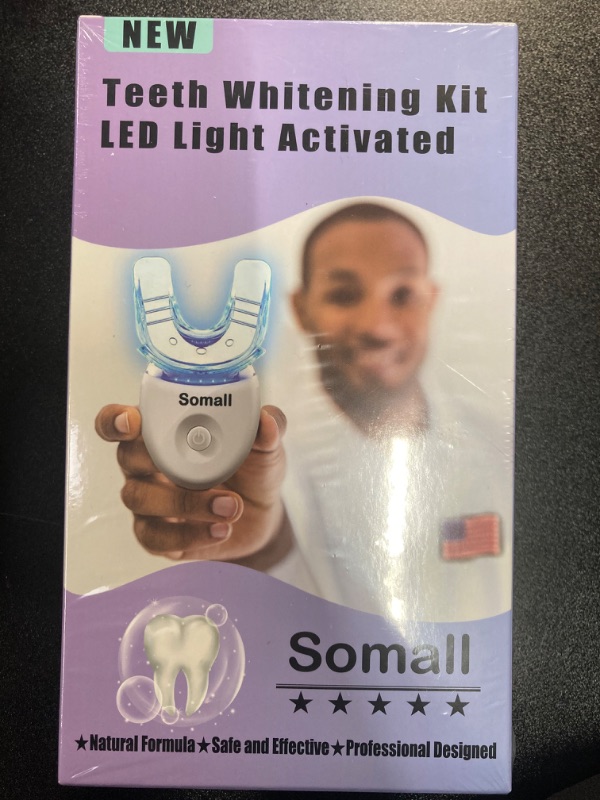 Photo 2 of ****BUNDLE PACK OF 2**** Somall Teeth Whitening LED Accelerator Lights Kit, More Dentist Recommended Professional Teeth Whitening Kits -Mild and Insensitive Fast Tooth Whitener - Enhances Lasting whitening Bright White