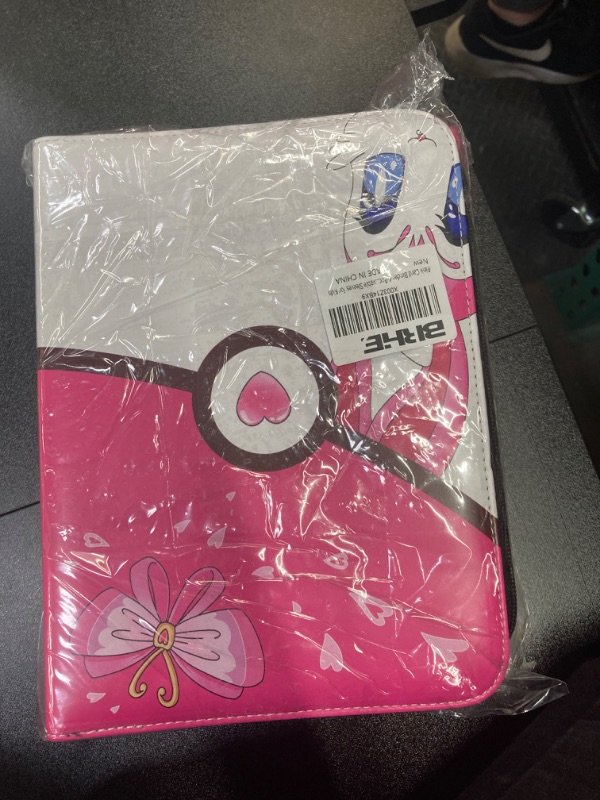 Photo 2 of *****BUNDLE OF 2**** BRHE Card Binder-4 Pockets,504 Capacity,Card Holder with 63 Sleeves,Trading Card Collector Zipper Album Holder,Gift for Girls(Pink)