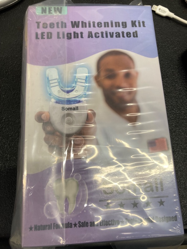 Photo 2 of ****BUNDLE PACK OF 2****Somall Teeth Whitening LED Accelerator Lights Kit, More Dentist Recommended Professional Teeth Whitening Kits -Mild and Insensitive Fast Tooth Whitener - Enhances Lasting whitening Bright White