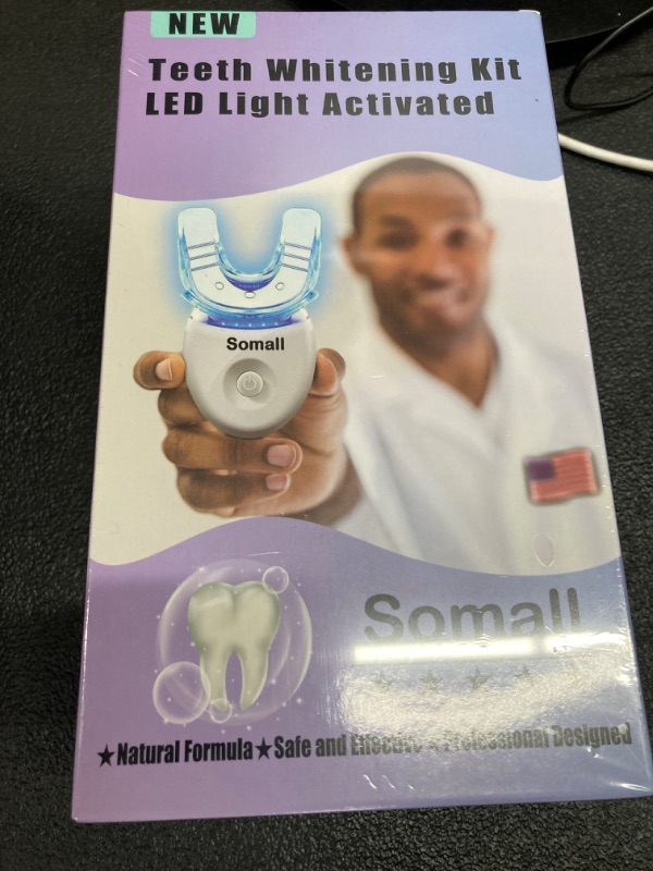 Photo 2 of ****BUNDLE PACK OF 2**** Somall Teeth Whitening LED Accelerator Lights Kit, More Dentist Recommended Professional Teeth Whitening Kits -Mild and Insensitive Fast Tooth Whitener - Enhances Lasting whitening Bright White