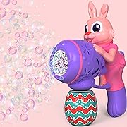 Photo 1 of Easter Bubbles for Kids, Easter Basket Stuffers for Toddler 1-3, Easter Bubble Guns for Kids Ages 4-8, Easter Toys Gifts for Girls Boys, Pink Purple
Brand: Generic