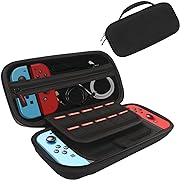 Photo 1 of FYY for Nintendo Switch Case / Switch OLED Carrying Case, Portable Hard Shell Travel Carrying Case Pouch Bag with 20 Game Card Slots Zippered Pocket for Nintendo Switch Console & Accessories Black
Visit the FYY Store