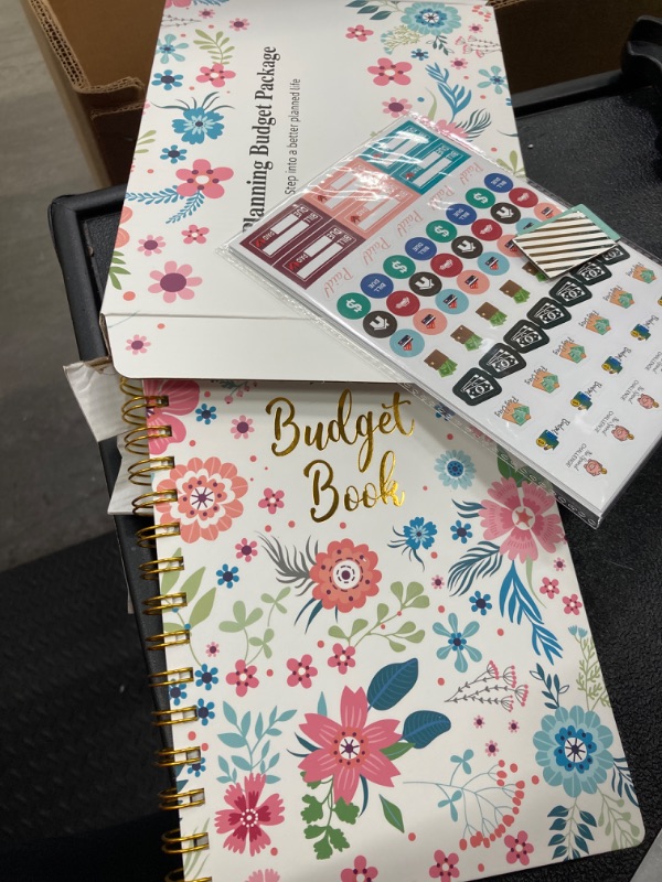 Photo 2 of 2024 Planner Weekly&Monthly Calendar Book Monthly Weekly Daily Planner To Do List Spiral Planner Notebook Includes Elastic Closure Monthly Tabs Inner Pocket Bookmark Stickers A Floral 01-2024 Planner