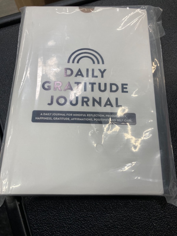 Photo 2 of Daily Gratitude Journal - Mindful Reflection, Productivity, Happiness, Gratitude, Affirmations, Positivity and Self-Care - Start Any Time Undated Daily Guide Planner with Prompts (brown)