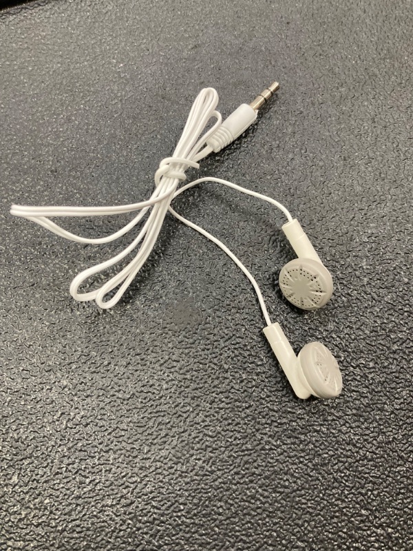 Photo 1 of Wired Headphones, in-Ear Earphones (Full White)