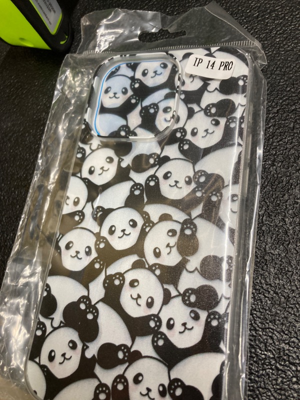 Photo 2 of Compatible for iPhone 11 Case, Cute Kawaii Panda Funny Animal iPhone Case Drop Protection Slim Shockproof TPU Clear Case Gift for Men Women