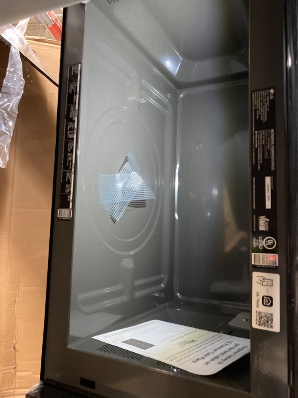 Photo 3 of 1.8 cu. ft. 30 in. W Smart Over the Range Microwave Oven with EasyClean in PrintProof Stainless Steel 1000-Watt